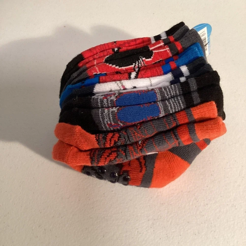 Spider-Man Boys Size 18-24 Months 6 Pack of Socks